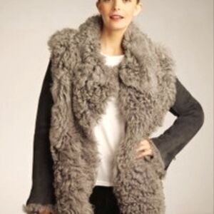 **RARE FIND** RAG & BONE Helsinki Italian  Shearling Jacket Size: US 4.